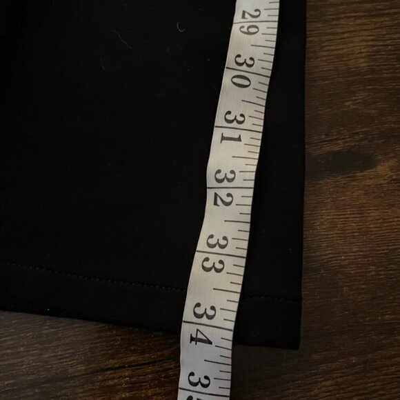 PAIGE Winona stretch-jersey slit cuff flared pants black NEW NWT size 29 - Picture 15 of 16